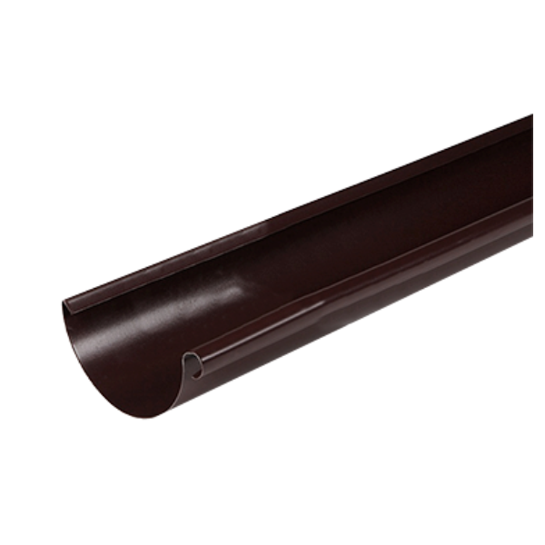 Желоб водосточный МЕТАЛЛ ПРОФИЛЬ D125х3000 (ПЛД-02-8017-0.5)