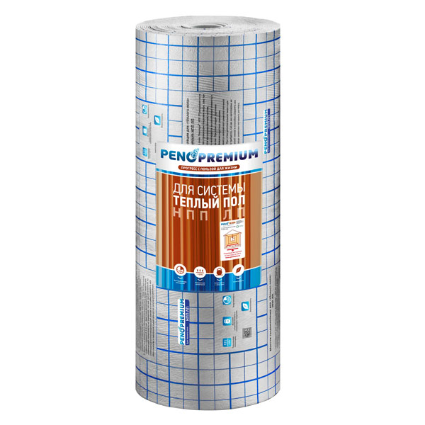 Отражающий изоляция Пенотерм НПП ЛП 3х1200х12.5 мм