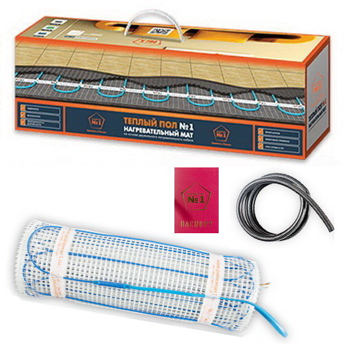 Нагревательный мат "Теплый пол №1" ТСП-1800-12,0